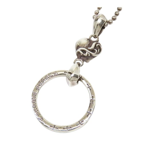 Collana anello con occhiali - con,