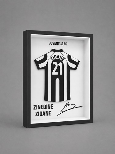Maglia zinedine zidane quadro - maglia,