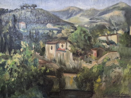 Dipinto olio tavola - dipinto,