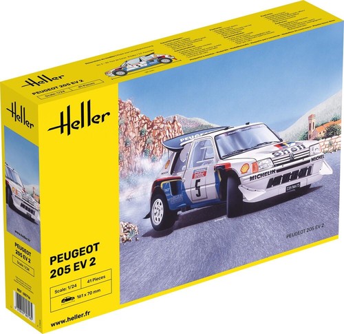 Heller 80716 peugeot - 205, ev