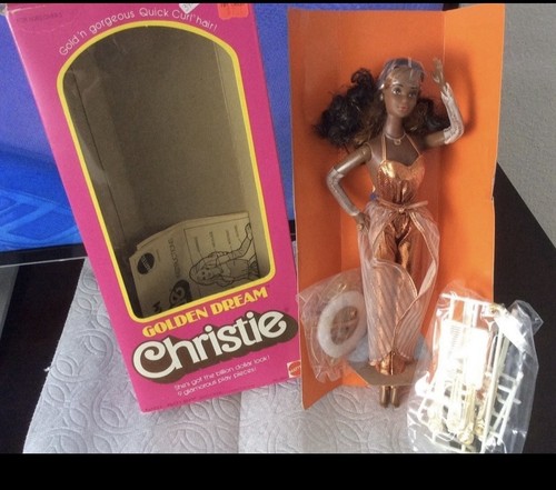 Barbie golden dream christie - golden,