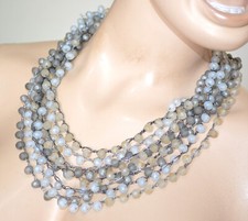 Collana donna girocollo pietre