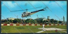 Rimini città Elicottero Mini foto cartolina ZF5210
