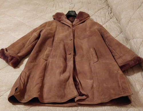Cappotto shearling pelle - cappotto,