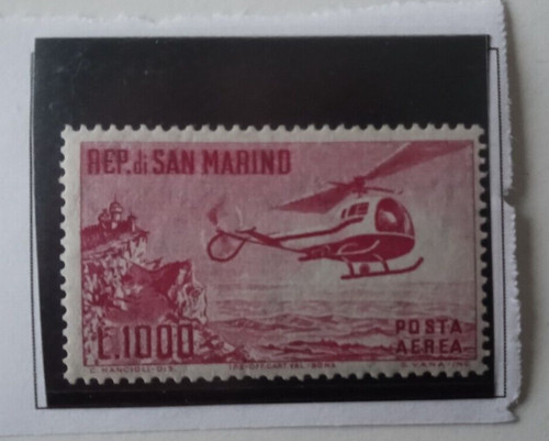 1961 san marino elicottero - san,