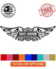 Harley wings decal - harley,