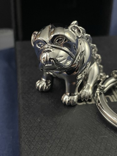Dunhill bulldog keyfob - dunhill, bnwt