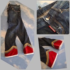 TROUSERS jeans Woman vintage '90s DSQUARED 2 made in Italy TG.38 circa M NEW!