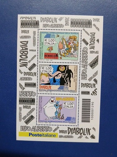 2009 italia foglietto - italia, fumetti