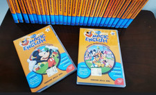 MEGAOFFERTA, DVD MAGIC ENGLISH DISNEY CORSO DI INGLESE BAMBINI COMPLETA 1/29