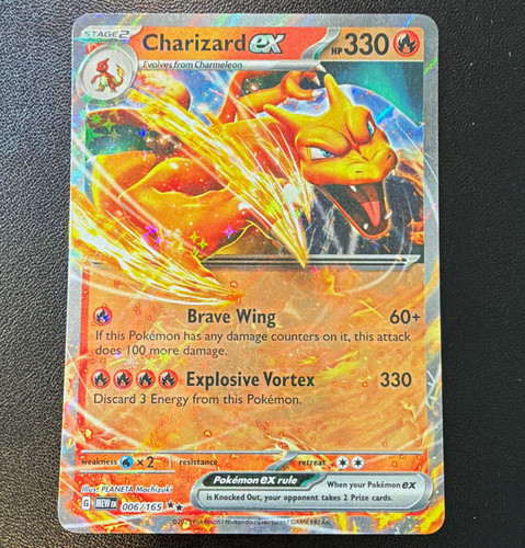 Charizard 151 006 165 - ex, 006/165