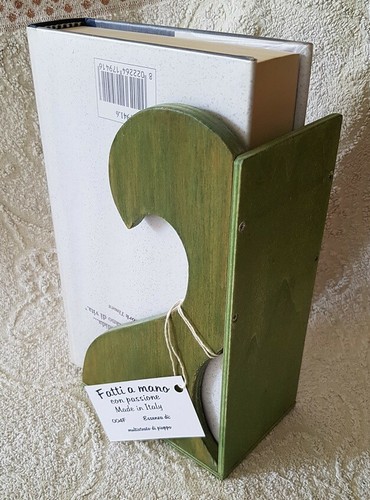 Fermalibro arredo legno design