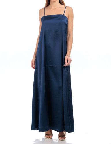 Abito blu raso emme marella - emme,