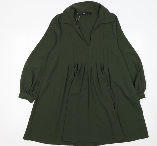 Abito corto zara donna - corto, verde