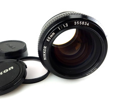 Nikon F Nikkor 55 mm f1,2