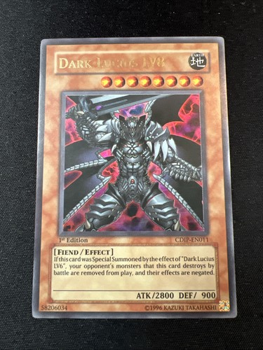 Dark lucius - yu-gi-oh!, (vlp)