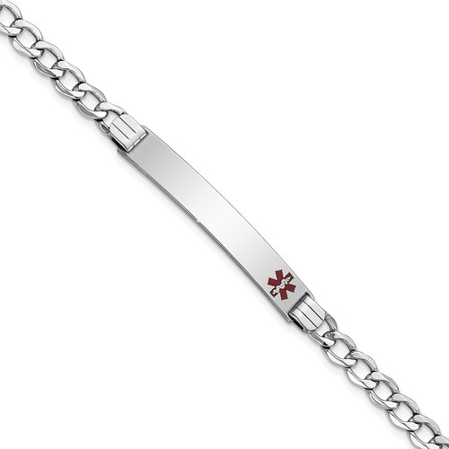 Bracciale oro bianco 14 - bracciale,