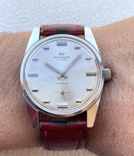 Vintage pryngeps watch white - vintage,