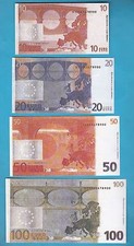 Euro (prototipo) BANCONOTE