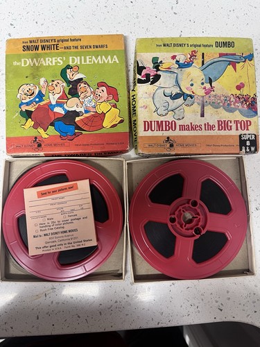 Lotto bobine film vintage walt - lotto,