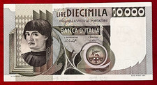 BANCONOTA ITALIA 10000 LIRE DEL CASTAGNO Tipo conservaz. FDS decreto 30/10/1976