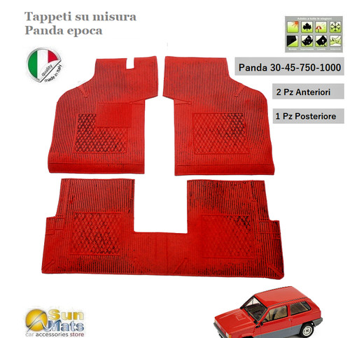 Set tappetini fiat panda - tappetini,