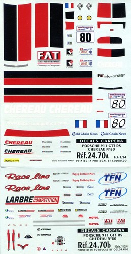 Porche 996 gt3 le mans - gt3,