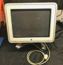 Display da studio vintage Apple 17" trasparente CRT M7768 EMC 1855