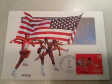 29 Cent Stamp Olympics Hurdles
