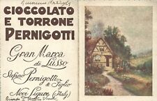 Calendarietto da Taschino - Pernigotti 1931 Novi Ligure Cioccolato e Torrone