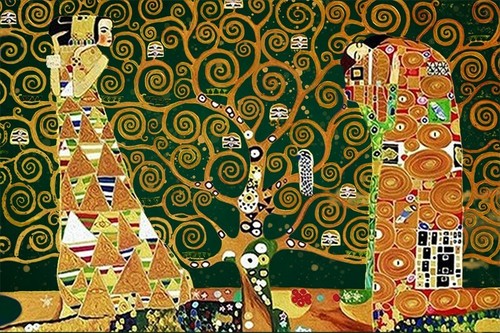 Gustav klimt albero vita - -,