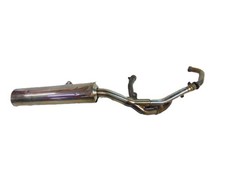 Marmitta terminale con graffi SUZUKI SV 650 2003 2005 2007