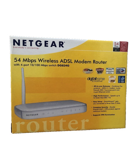 Netgear dg834g psu - +,