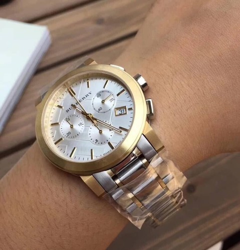 Orologio burberry uomo argento - orologio,