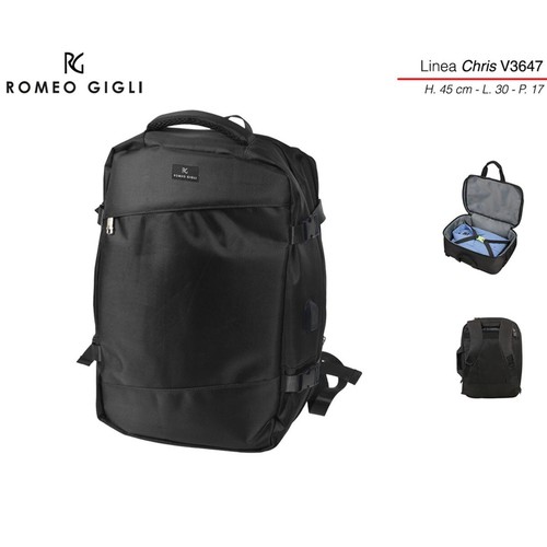 Zaino portacomputer nero - pc,