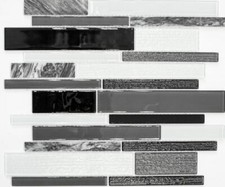 Mosaico tessere vetro - vetro, pietra