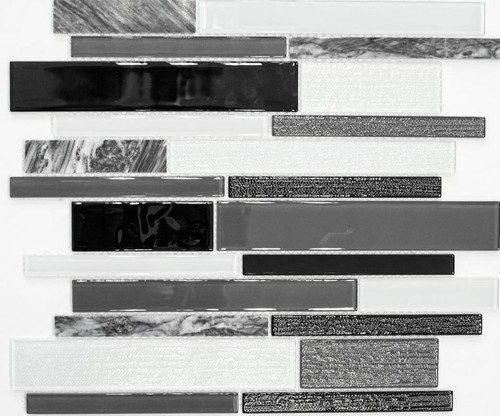 Mosaico tessere vetro pietra - vetro,