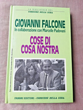 GIOVANNI FALCONE -Cose Di Cosa Nostra- Fabbri Editore Corriere Della Sera 1995