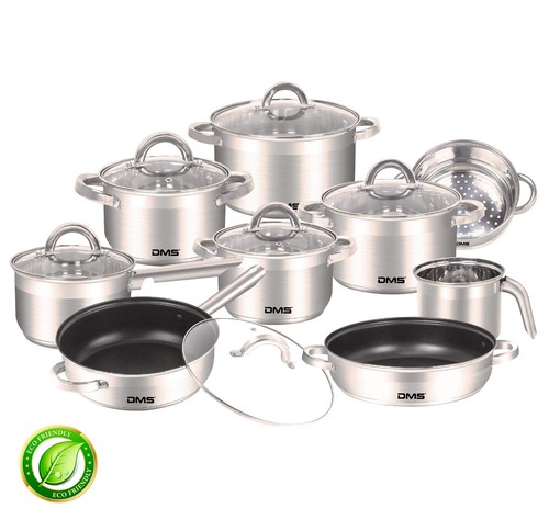 Set pentole acciaio inox - , 15