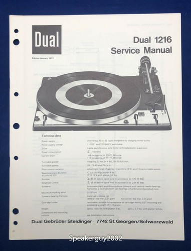 Giradischi dual 1216 - dual,