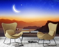 3D Sky Moon R22615 Wallpaper