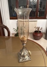 Lume In Argento Lampada Da