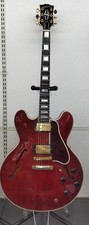 Gibson Custom Shop ES-355 Cherry Gold Hardware USA Semi Hollow Chitarra elettrica