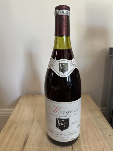 Morgon 1983 maison vigneron - du,