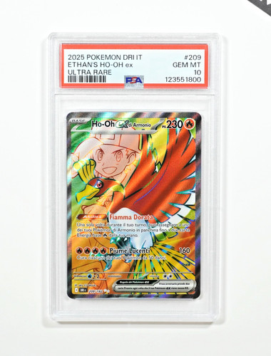 Pokemon psa ex di - pokemon, ho-oh