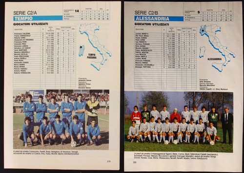 Serie 1987 1988 tempio - 1987-1988,