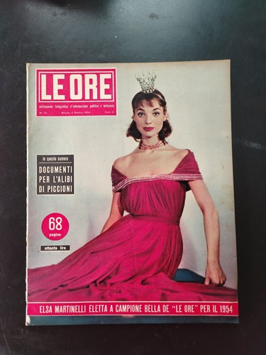 Ore ottobre 1954 - le, n