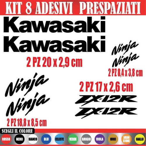 Kit adesivi kawasaki ninja - adesivi,