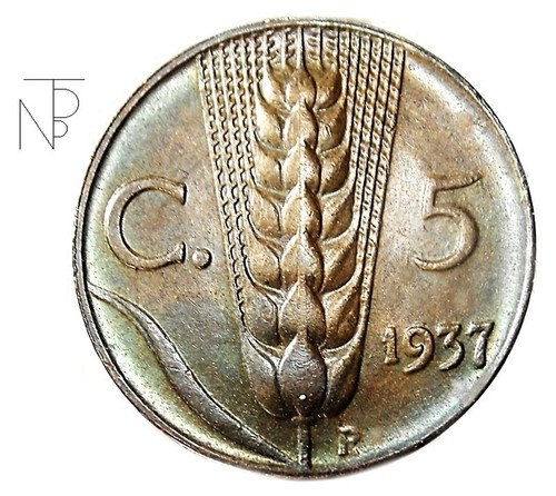 Vittorio emanuele iii - (5, cent