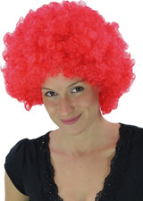 - Parrucca Afro Rosso Rosso